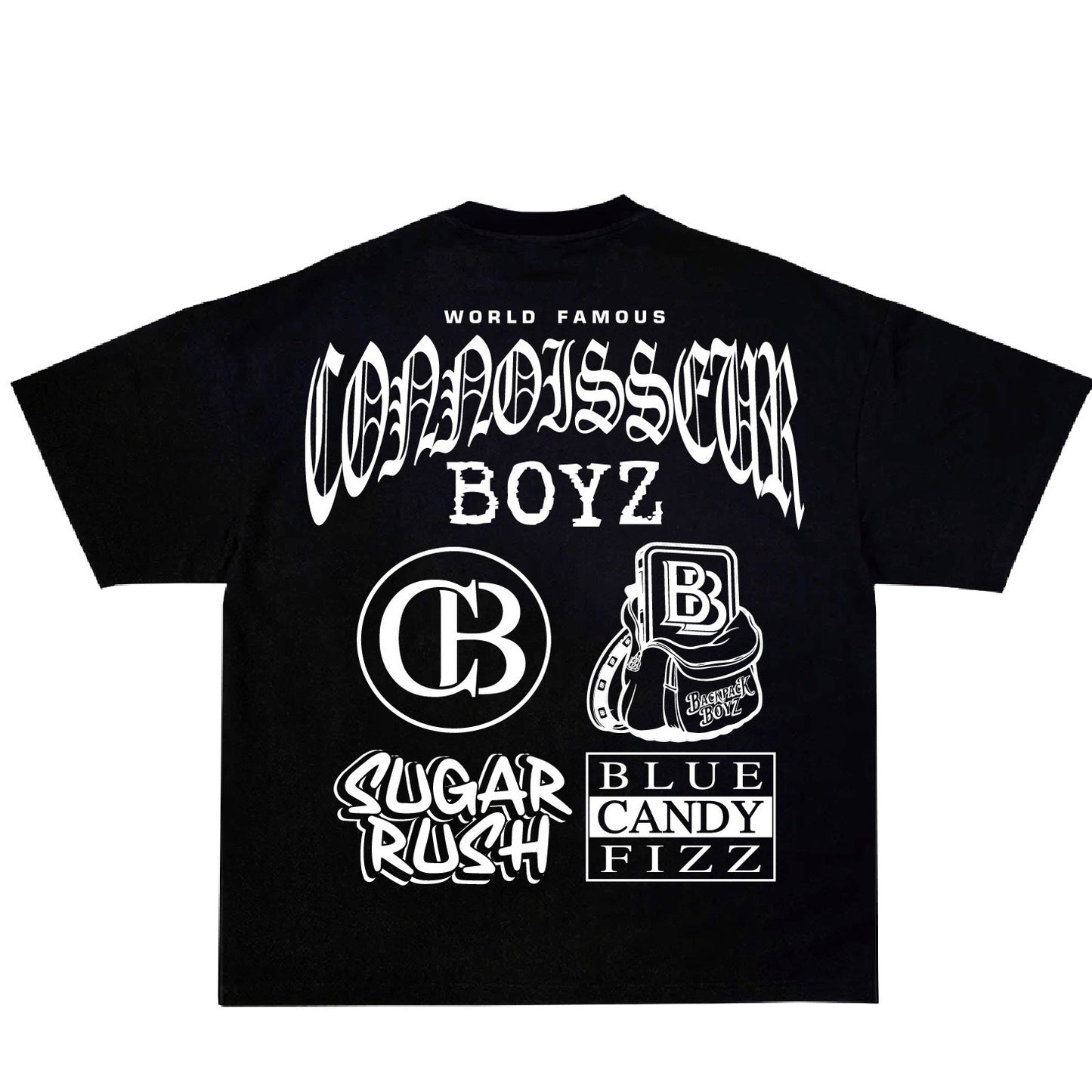 Connoisseur Boyz x Back pack Boyz (BLACK)